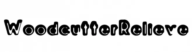 Woodcutter Relieve  Descarca Fonturi Gratis