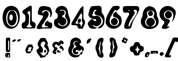 Woodcutter Relieve Font OTHER CHARS