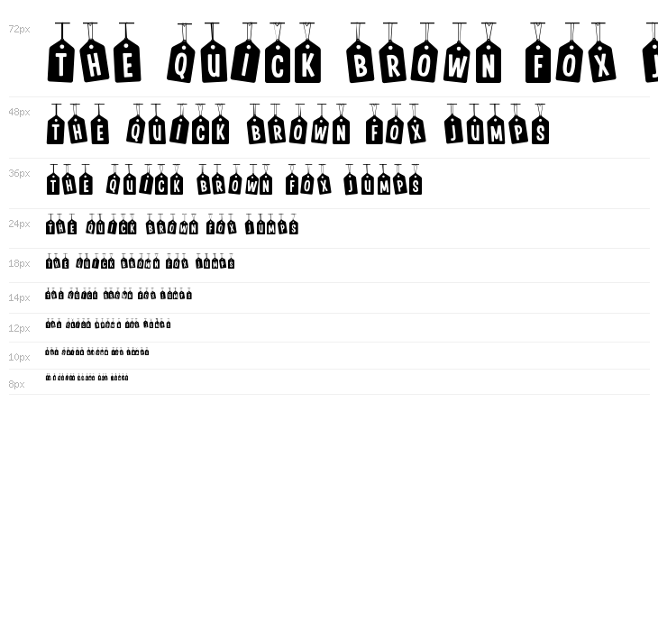 Woodcutter Tags on a Rope Waterfall