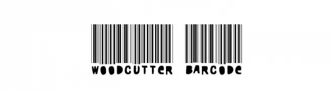 Woodcutter barcode  baixar fontes gratis