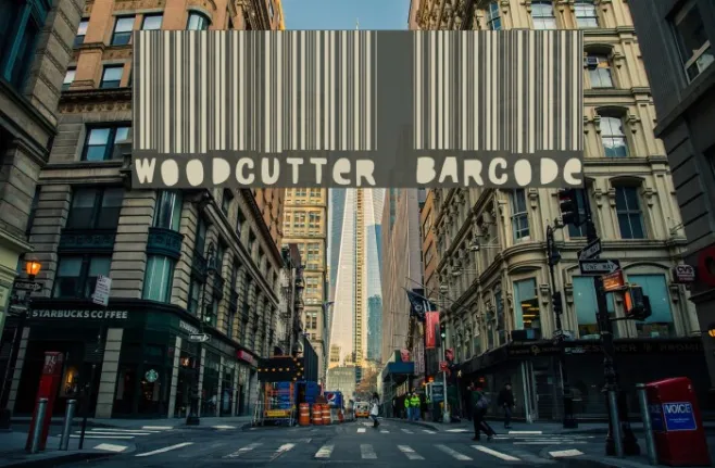 Woodcutter barcode Example 1