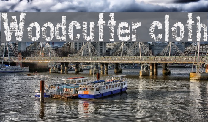 Woodcutter cloth Example 2