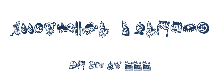 Woodcutter's DrawnX Font Preview