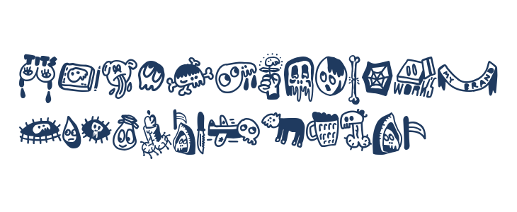 Woodcutter's DrawnX Lowercase