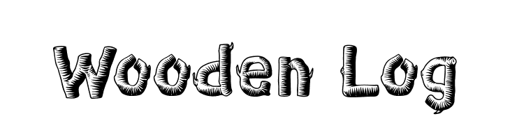 Wooden Log  font caratteri gratis