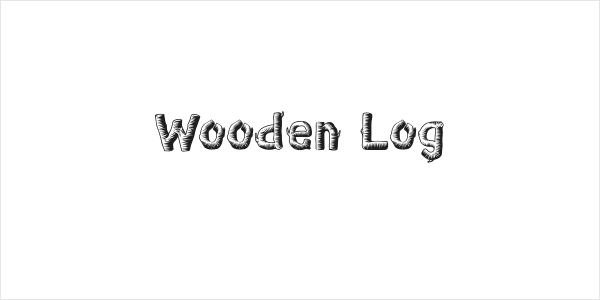 Wooden Log Logo