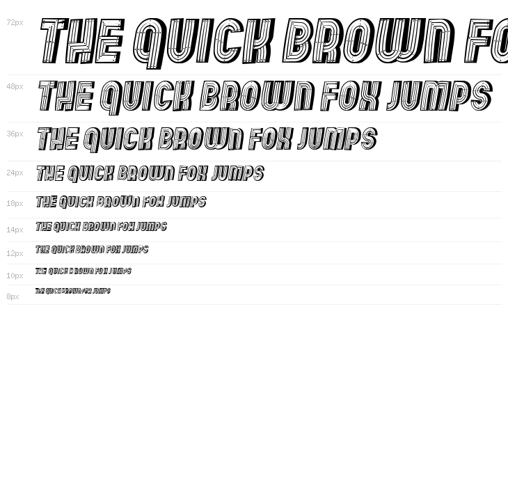 Wooden Planks Italic Waterfall