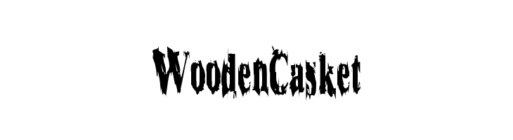WoodenCasket Шрифта