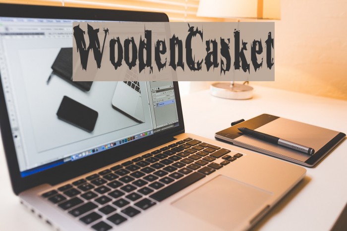 WoodenCasket Шрифта examples