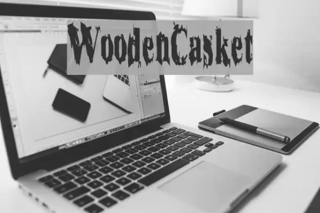 WoodenCasket Font examples