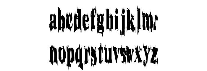 WoodenCasket Шрифта строчной