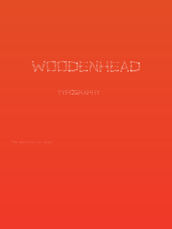 Woodenhead Poster
