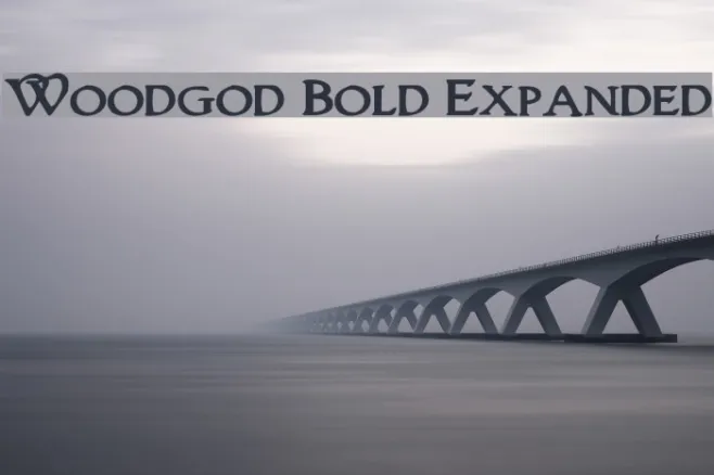 Woodgod Bold Expanded Example 3