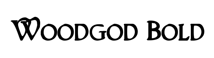 Woodgod Bold  नि: शुल्क फ़ॉन्ट्स डाउनलोड