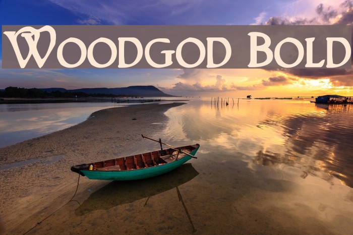 Woodgod Bold Example 2