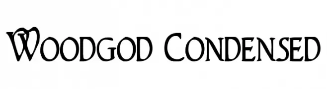 Woodgod Condensed  Frei Schriftart Herunterladen