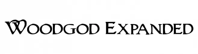 Woodgod Expanded  Frei Schriftart Herunterladen