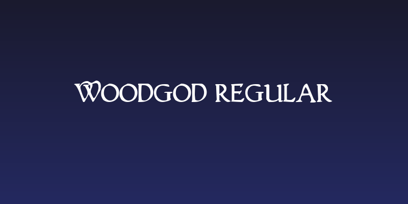 Woodgod Regular Social Header