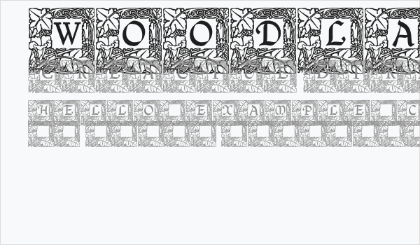 Woodland_Initials Business Card