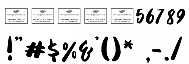 Woodlandia फ़ॉन्ट अन्य घर का काम