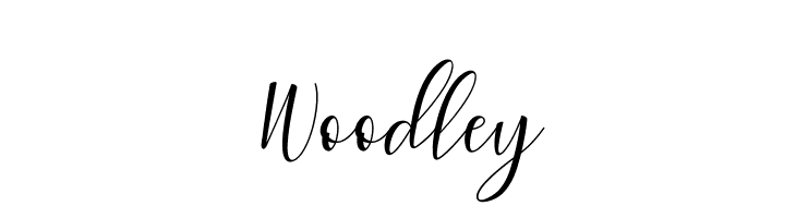 Woodley  Fuentes Gratis Descargar