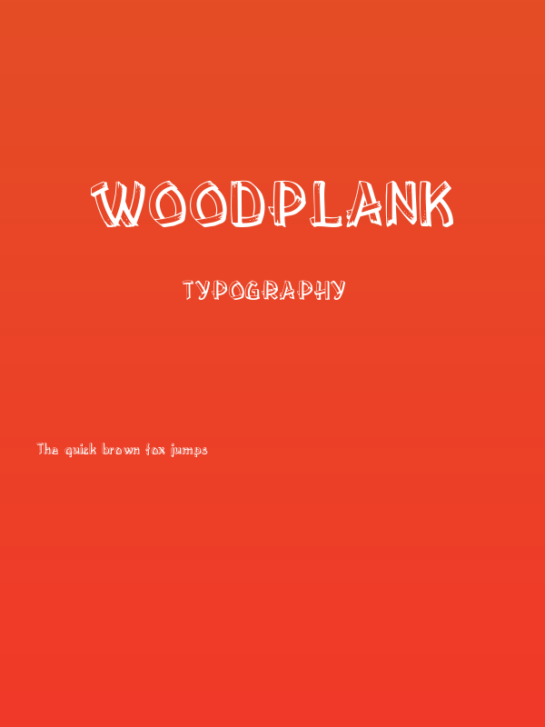 Woodplank Poster