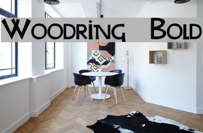 Woodring Bold Polices examples