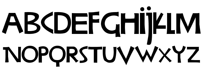 Woodring Bold Polices MINUSCULES