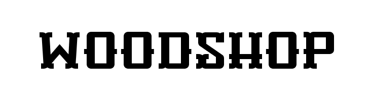 Woodshop Font