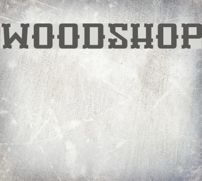 Woodshop Example 1