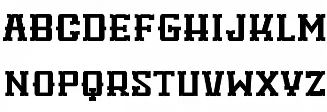 Woodshop Caratteri MINUSCOLO