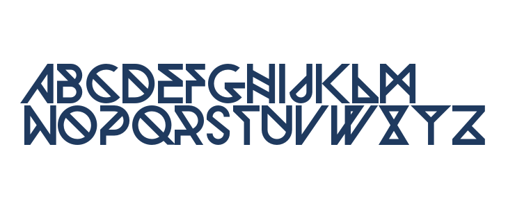 Woodwarrior-Regular Lowercase