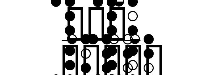 Woodwind Tablature Rec1.1 Font LOWERCASE