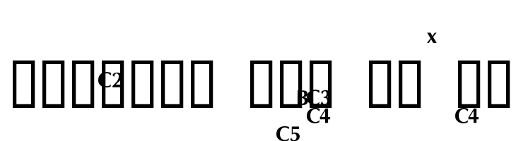 Woodwind Tablature Sax Euro  フリーフォントのダウンロード
