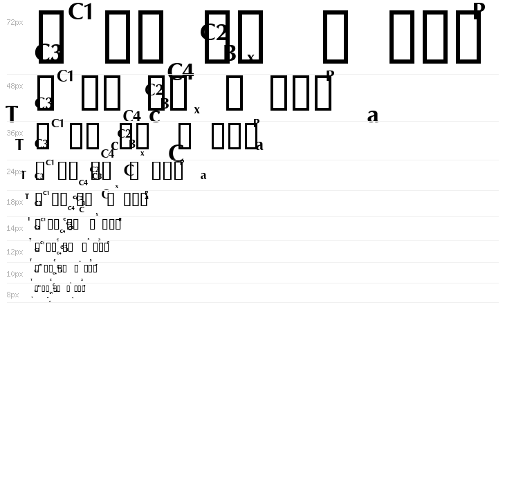 Woodwind Tablature Sax Euro Waterfall