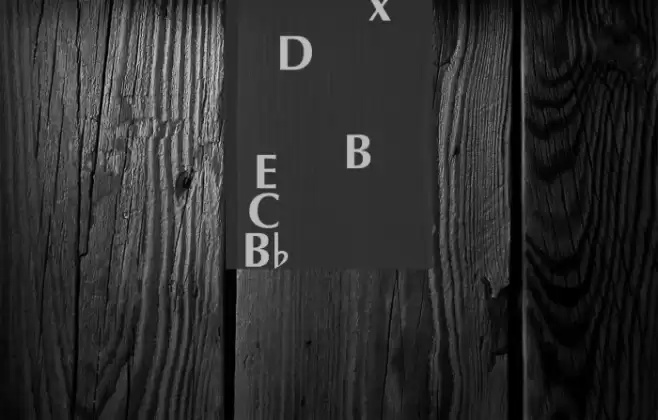 Woodwind Tablature Sax US Font examples