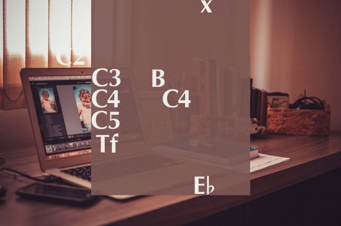 Woodwind Tablature SaxEuro Font examples