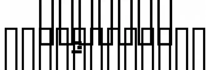 Woodwind Tablature SaxGraphic Шрифта ВЕРХНИЙ