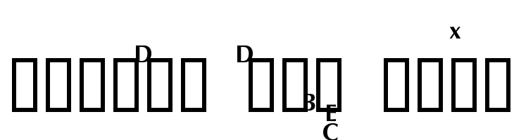 Woodwind Tablature SaxUS  font caratteri gratis