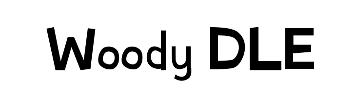 Woody DLE  免费字体下载