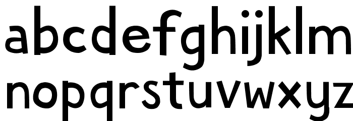 Woody DLE Font LOWERCASE