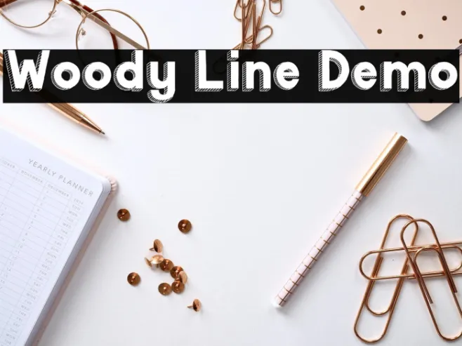 Woody Line Demo Example 1