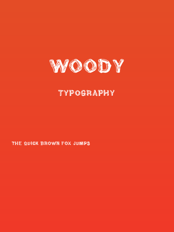 Woody Poster