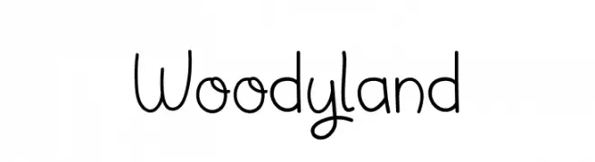 Woodyland  baixar fontes gratis
