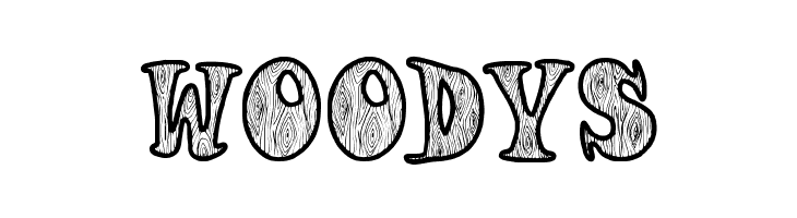 Woodys  免费字体下载