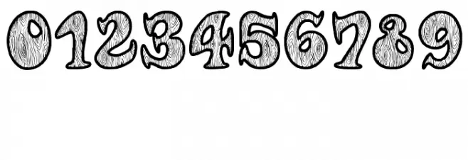 Woodys Font OTHER CHARS