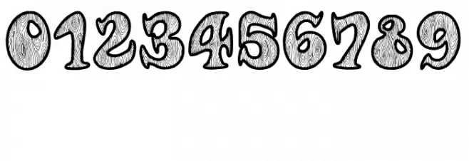 Woodys Font OTHER CHARS