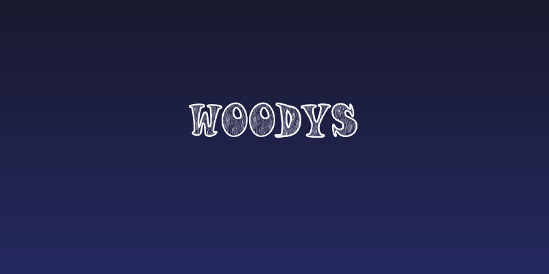 Woodys Social Header