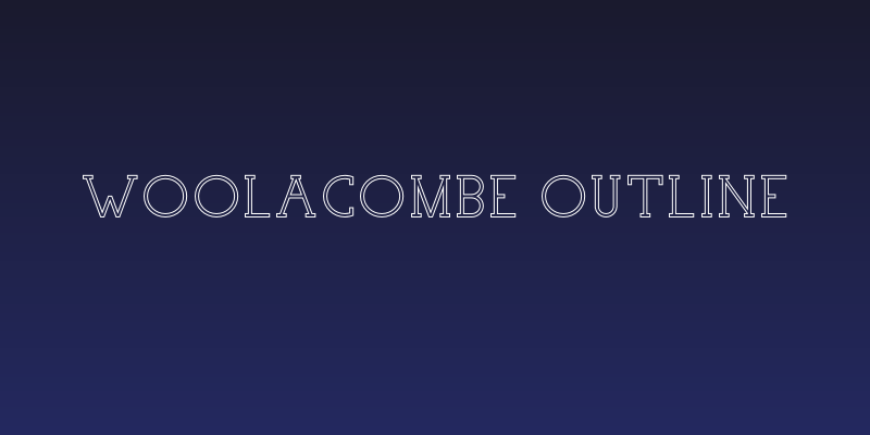 Woolacombe Outline Social Header