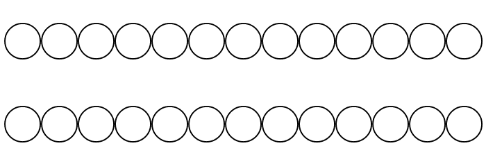 Woolbats Font LOWERCASE